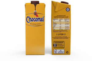 Chocomel nu met <em><u>bio-based drinkpak van Tetra Pak</u></em>