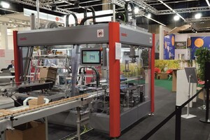 Warehouse De Wit Schijndel uitgebreid met automatische verpakkingsmachine van Sparck