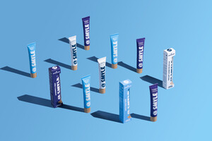 Smyle introduceert tandpastatubes van aluminium met bamboe dop