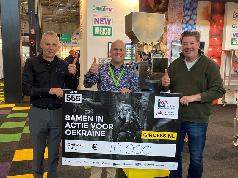 Veiling brengt 10.000 euro op voor Giro555