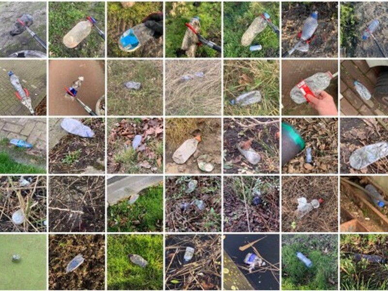 Zwerfinator: Stagnatie afname plastic flesjes in zwerfafval