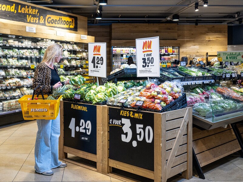 Jumbo trekt plastic jas uit van meerdere Nederlandse groenten