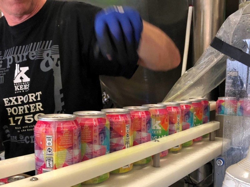 Bier vaker in blik, ondanks slecht imago