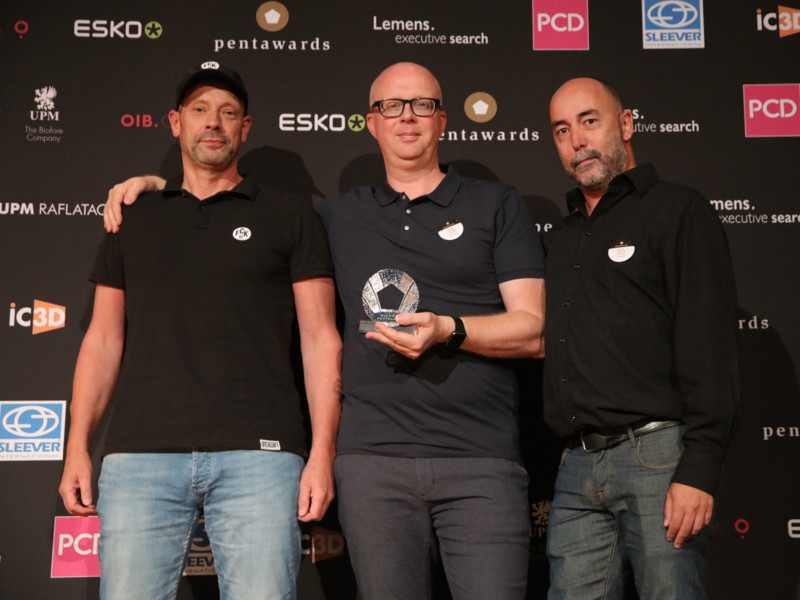 Studio Kluif neemt drie Pentawards mee naar huis