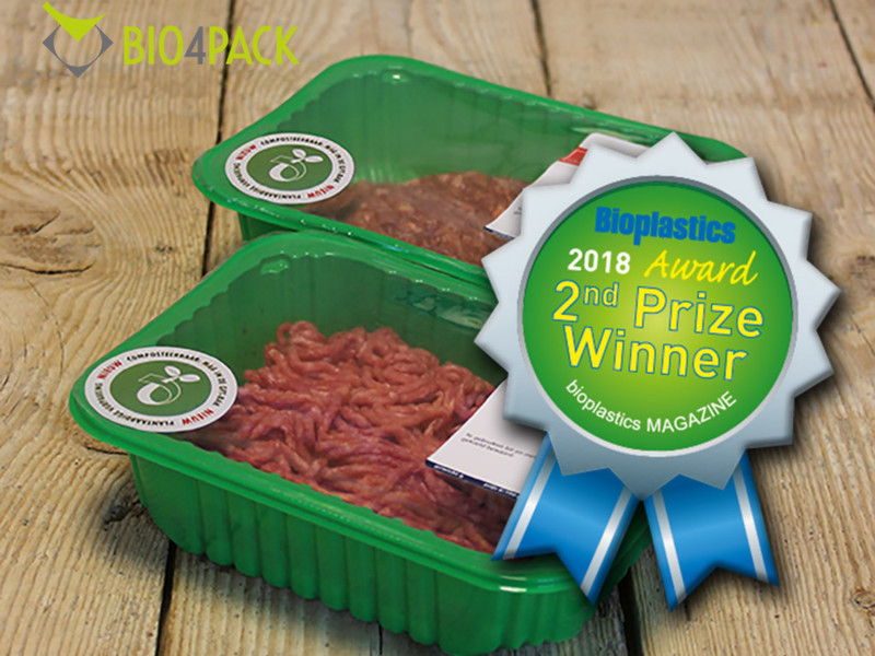 Bio4Pack wint de tweede prijs bij Global Bioplastics Awards