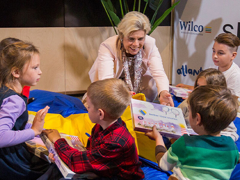 Tweetalig voorleesboek voor Oekraïense vluchtelingenkinderen