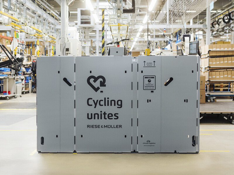 Riese & Müller introduceert de herbruikbare BikeBox in heel Europa