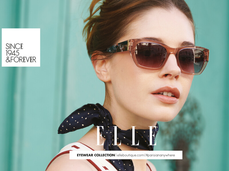 ELLE en CHARMANT verlengen hun samenwerking op het gebied van eyewear