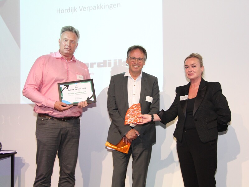 Hordijk Verpakkingen wint Rethink Award voor innovatieve inzameling en recycling
