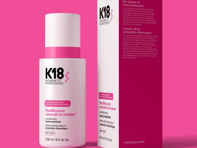 K18 conditionerende hittebeschermingsspray