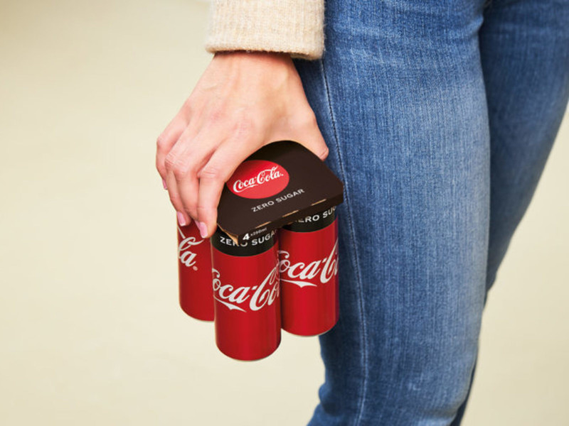 Coca-Cola start met KeelClip™ verpakking