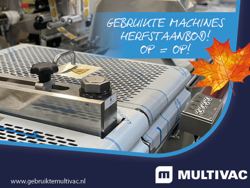 Herfstaanbod gebruikte machines MULTIVAC