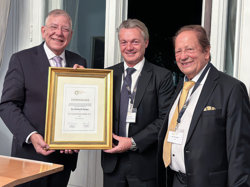 SOMIC-CEO Dr. Gerhard Huber benoemd tot Wirtschaftssenator