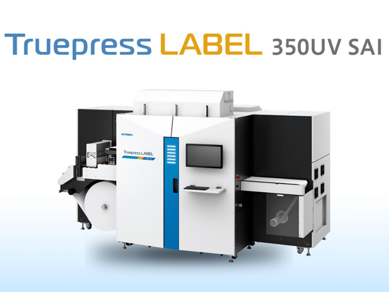 Truepress LABEL 350UV SAI-S van SCREEN ontvangt G7 Digital Press Certification