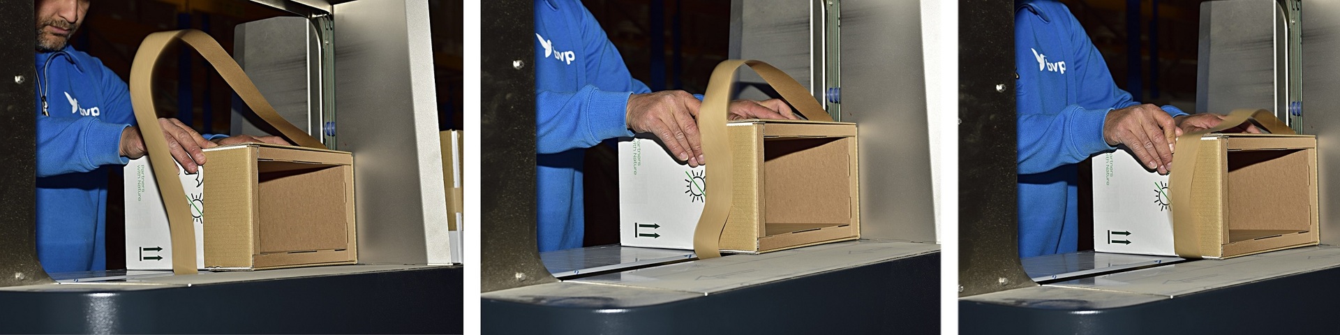 Efficiency voor duurzame verpakking van BVP: Klaar voor gebruik dankzij banderol