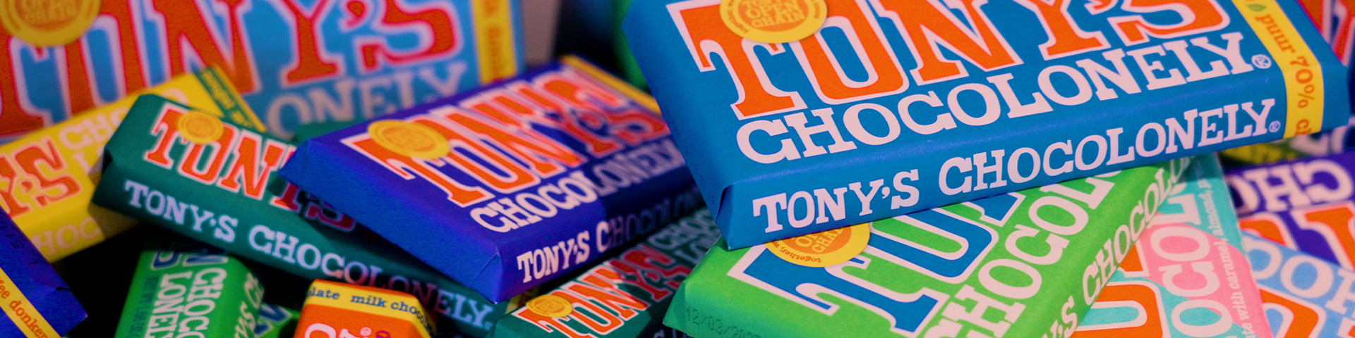 TONY&rsquo;S CHOCOLONELY BRENGT LIJN EN LABELDATA SAMEN